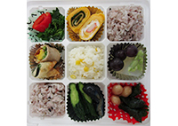 夏野菜の彩り弁当